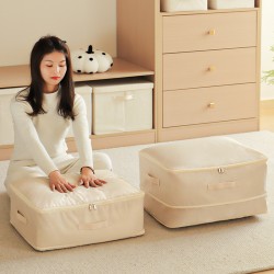 Oxford cloth thickened compression bag, large-capacity quilt storage bag, down jacket wardrobe expansion compression bag