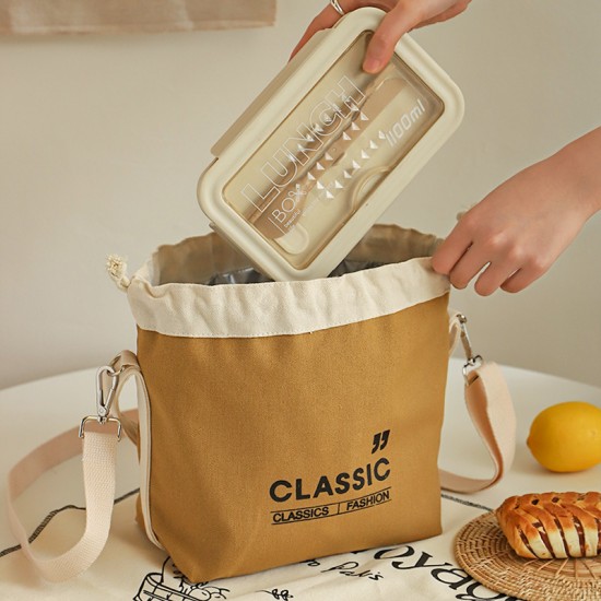 Japanese canvas patchwork large lunch bag. Insulated lunch box bag for students, portable and multifunctional tote bag for class; Japanese cotton and linen fabric laundry basket, foldable large laundry bin, clothing storage bin with drawer; Clothes storag