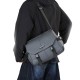 Men's single shoulder bag, new style fashionable official handbag, business elite backcrossbody bag, urban casual men's bag