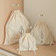 Cotton and Linen Drawstring Travel Bag, Multifunctional Luggage Storage Bag, Dust Bag for Household Bags and Miscellaneous Storage Bags