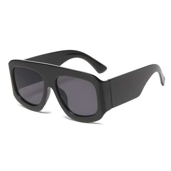 Cute and funny one-piece sunglasses for hot girls, candy-colored Instagram-style sunglasses, no-makeup street style sunglasses