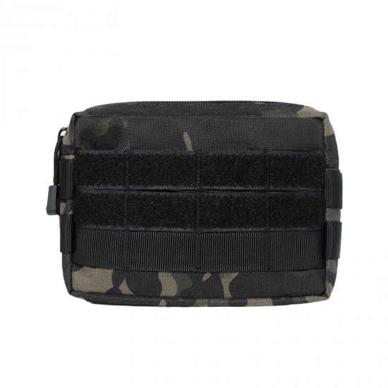 600D outdoor commuting bag, military enthusiast tactical accessory bag, EDC wallet camouflage tool storage bag, one-stop wholesale (RANDOM COLOR)