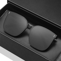 New Men's Sunglasses, Large Frames, Slimming, Cool-Looking, Stylish, UV Protection Sunglasses for Women, Trendy Korean Eyewear
