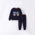 Girls' T-shirts, new autumn styles, European and American children's round-neck, long-sleeved base shirts, children's casual tops