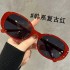 New summer metal square-frame sunglasses for men, Korean-style fashionable driving glasses with UV protection.