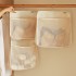 Japanese-Style Thickened Canvas Children's Storage Hanging Bag, Large Capacity, Wall-Mounted, Sundry Jewelry Storage Bag