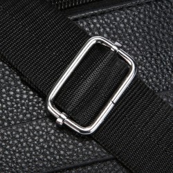 Men's handbag for casual wear, multi-functional bag with PU leather cross-body bag for business and casual wear, trendy cross-body bag for men, large capacity men's shoulder bag