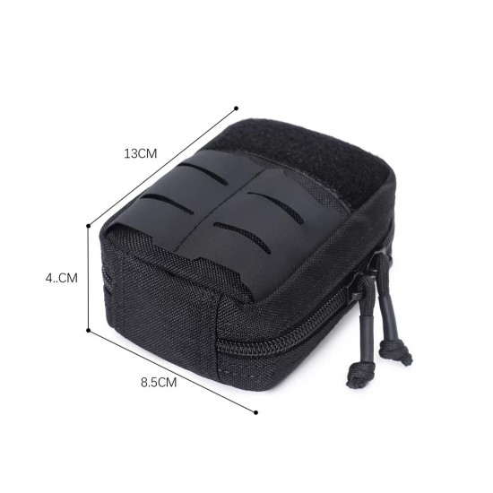 1000D outdoor tactical single-link M4 5.56 clip bag military enthusiast Molle bullet bag portable clip bag (RANDOM COLOR)