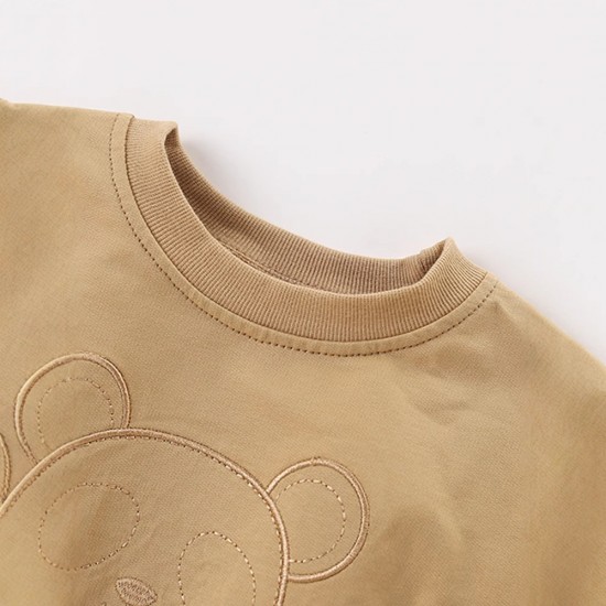 Children's tops, new autumn and winter styles, European and American children's casual hooded cardigans