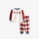 European and American children's autumn suits. Long-sleeved plaid pants and homewear for children's and girls' pajamas.