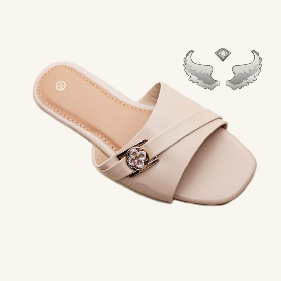 Belize wholesale women's slippers, fashionable and stylish, flat-soled flip-flops, durable and stylish.