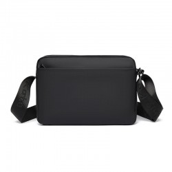 2025 new men's casual single shoulder bag, simple and fashionable leather film bag, outdoor sports bag, large capacity casual crossbody bag