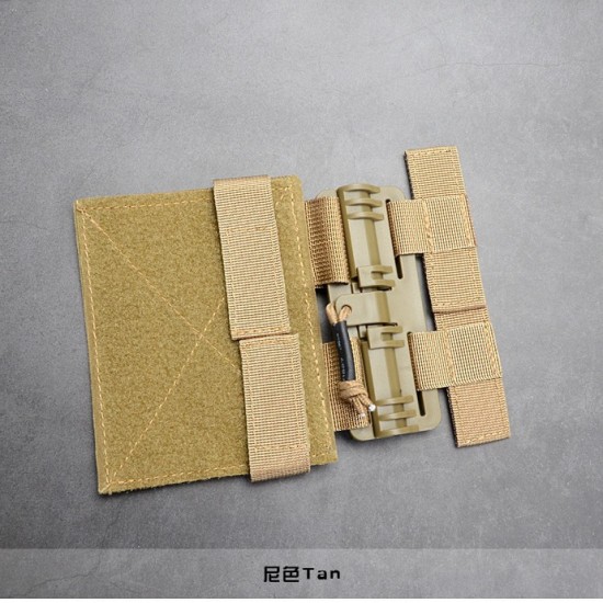 General tactical vest jacket quick-release buckle outdoor military enthusiast jacket CS camouflage uniform wear-resistant training uniform special equipment (RANDOM COLOR)