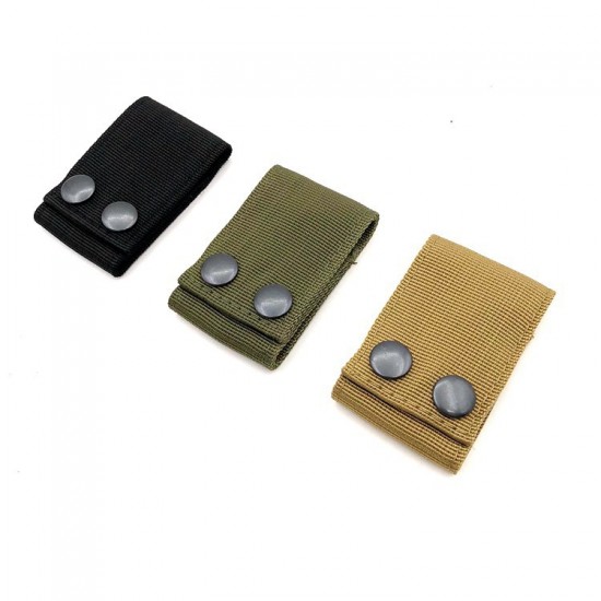 Tactical left and right intercommunicating stealth waist strap, outdoor CS field tactical waist strap, accessory bag, Amazon eBay bestseller. (RANDOM COLOR)