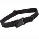 Outdoor sports waist belt, nylon plastic snap canvas waist belt, one-second open tactical waist belt, men's leather belt (RANDOM COLOR)
