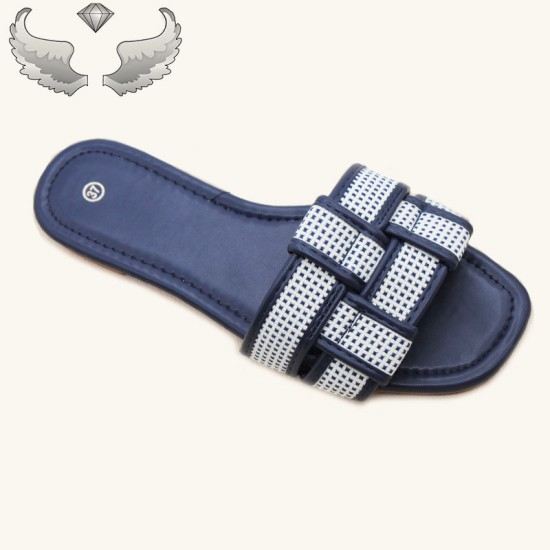 Slippers wholesale, Chaozhou craft shoes, fashionable flat shoes, non-slip lightweight sandals for summer wear