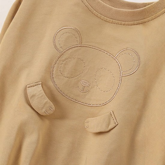 Children's tops, new autumn and winter styles, European and American children's casual hooded cardigans