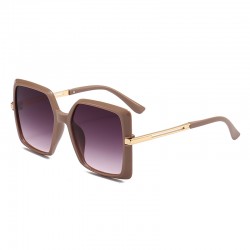 New classic square-frame retro sunglasses, trendy cross-border sunglasses, slimming UV protection for women
