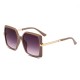 New classic square-frame retro sunglasses, trendy cross-border sunglasses, slimming UV protection for women