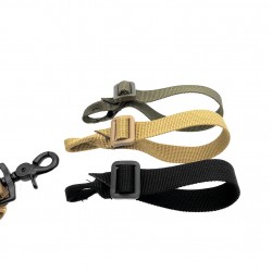 Amazon multi-functional tactical nylon webbing belt BB snap hook lashing rope scar single-point backpack strap P90 M4 connection buckle (RANDOM COLOR)