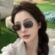 New blue-light blocking glasses for women, Korean-style, no-makeup influencer irregular glasses frames, men's retro square flat frames