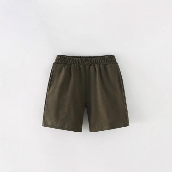 Style 2025 summer style, medium and large children's clothing, lettered short-sleeved T-shirt, boys' and girls' youth loose tops