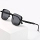New Cross-Border Metal Steampunk Sunglasses, Men's Fashionable and Individual Sunglasses, European and American Retro Square-Frame Sunglasses