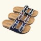 Suriname in-stock wholesale high-quality women's new summer thick-soled fashionable double-buckle Birkenstock slippers