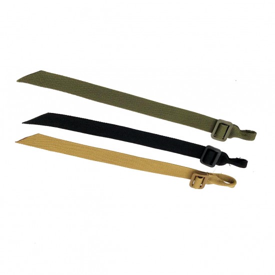 Amazon multi-functional tactical nylon webbing belt BB snap hook lashing rope scar single-point backpack strap P90 M4 connection buckle (RANDOM COLOR)