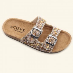 Wholesale ladies' slippers, factory direct, plus-size fashionable rhinestone slippers