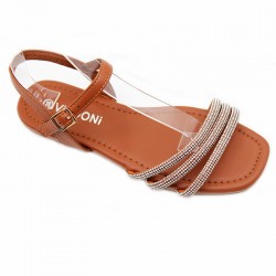 Guyana wholesale direct sales of women's summer beach shoes, non-slip and wear-resistant, fashionable diamond-studded sandals.