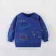 Boys' sweatshirts, autumn and winter styles, European and American children's pullover T-shirts, casual children's tops.