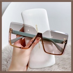 Y2K sports sunglasses, European and American ins silver, trendy, futuristic glasses, personalized and avant-garde, versatile cycling sunglasses for women