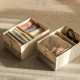 Living room storage kraft paper clothing storage bin, dirty laundry basket, household plush toy storage basket, waterproof and moisture-proof.