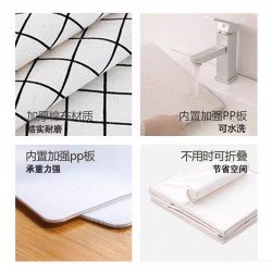 Garbage bag storage bag, mesh hanging bag for student dorm rooms, large-capacity storage bag for sundries