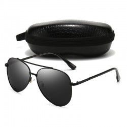 New Korean fashion oval-frame sunglasses for women, high-end slimming glasses, personalized street style metal sunglasses