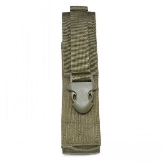 Flashlight bag, multi-functional whip case, MP5 accessory bag, Molle military enthusiast tool bag, whip bag, factory direct wholesale (RANDOM COLOR)