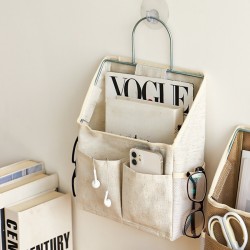 Cloth Yimen Back Storage Hanging Bag, Wall-Mounted Storage Basket, Large Capacity, Multifunctional Household Storage Basket