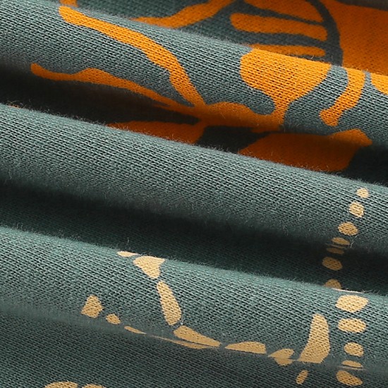 Boys' summer new European and American two-piece suits for children's clothing. Dinosaur cartoon-themed short-sleeved shorts and children's clothing.