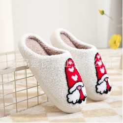 New cross-border cotton slippers for men and women, wholesale, animal cartoon panda and puppy cotton slippers