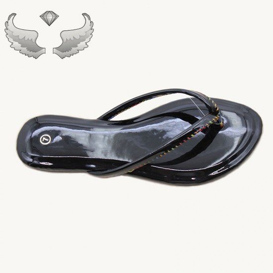 Maldives wholesale foreign trade women's craft shoes, summer flat shoes, non-slip slippers.
