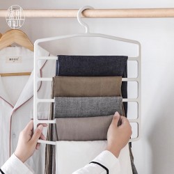 Nordic cotton and linen hanging wall storage bag, bedroom storage bag, seven-pocket hanging storage bag, women's dormitory door hanging bag