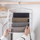 Nordic cotton and linen hanging wall storage bag, bedroom storage bag, seven-pocket hanging storage bag, women's dormitory door hanging bag