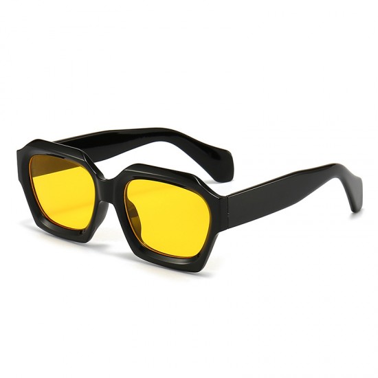 2024 new colorful cycling glasses. Men's one-piece sunglasses, European and American outdoor sports polarized sunglasses