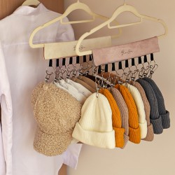 Cotton and linen fabric hanging wall storage bag, Nordic I NS Dormitory Door Three-Pocket Hanging Bag for Sundry Items