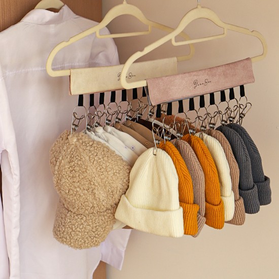 Cotton and linen fabric hanging wall storage bag, Nordic I NS Dormitory Door Three-Pocket Hanging Bag for Sundry Items