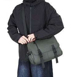 Business men's bag, popular men's handbag, men's crossbody bag, casual backpack, lychee crossbody bag, design single shoulder hanging bag