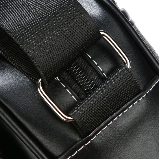 Simple time fabric multi-layer storage large-capacity hat clothing organizing storage bag, hanging foldable storage bag for wall-mounted