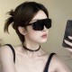Cross-border Y2K personalized cyberpunk sunglasses, European and American hip-hop, cool and stylish square sunglasses.