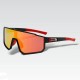 New cross-border men's polarized sunglasses, driving glasses with UV protection, retro square-framed sunglasses for men